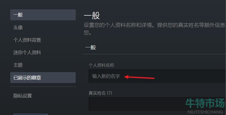 《Steam》更改名字教程