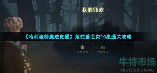 《哈利波特魔法觉醒》角驼兽之灾10星通关攻略