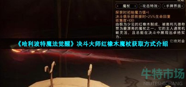 《哈利波特魔法觉醒》决斗大师红橡木魔杖获取方式介绍