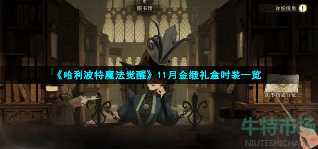 《哈利波特魔法觉醒》11月金缎礼盒时装一览