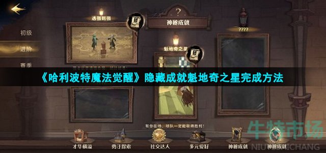 《哈利波特魔法觉醒》隐藏成就魁地奇之星完成方法