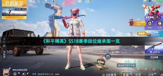 《和平精英》SS18赛季段位继承图一览