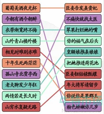 《汉字找茬王》甄嬛接古诗通关攻略