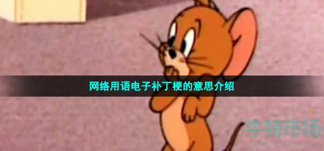 网络用语电子补丁梗的意思介绍