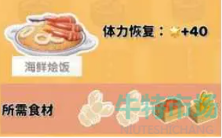 《心动小镇》烛光晚餐食谱配方一览