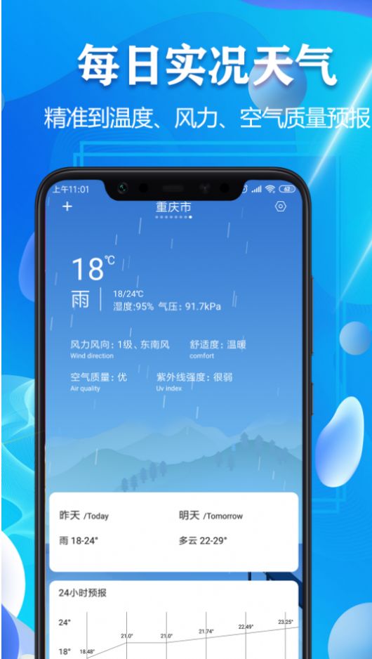 天气预报7天截图