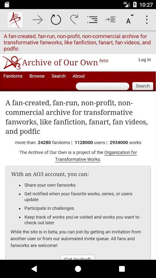 AO3免登陆版截图