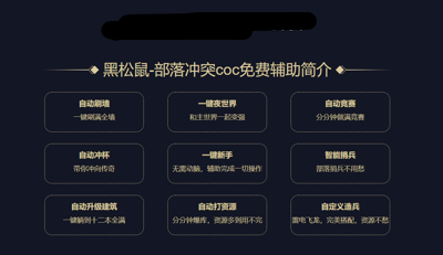 黑松鼠coc辅助免封号截图