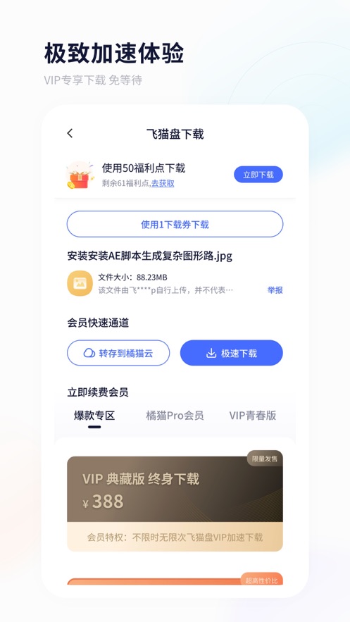 飞猫盘免登陆版截图