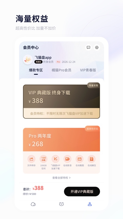 飞猫盘免登陆版截图