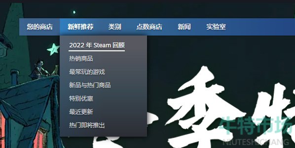 《Steam》2022年度报告查询方法