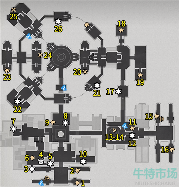 《崩坏星穹铁道》仙舟罗浮太卜司宝箱全收集位置